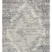 Luxe Vintage Textured Rug Light Grey - 200 x 290 cm Light Grey