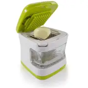 Stainless Steel Blade Garlic Press Presser Crusher Onion Chopper Mincer Slicer Grater