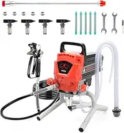 AEROPRO Tools Airless Paint Sprayer, 950W 0.52GPM 3300PSI High Efficiency Airless Sprayer with Tip Extension & Tip Sets, Indoor Paint Sprayer for Walls, Home Interior, House Painting, DIY Projects
