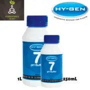 Hy-gen pH Buffer 7 | Calibration Solution | 250mL | 1L | Hydroponics Guru