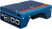SJRC Fanless Mini PC Core i3 N305 Firewall Micro Appliance, Designed for DIY/3D Printing Enthusiast, 2X i226V 2.5GbE LAN, PCIe x8, Type C, TF Slot, Barebone NO RAM NO SSD NO OS