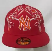 New Era New York Yankees Men's Size 7 3/8 "Ott" Wool Baseball Cap Hat E1 1567