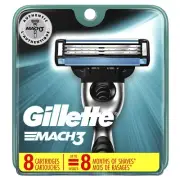 Gillette Mach3 Men�s Razor Blades - 8 Refills (Packaging May Vary