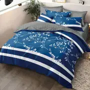 Fabric Fantastic Ishani Queen Size Quilt/doona/duvet Cover Set