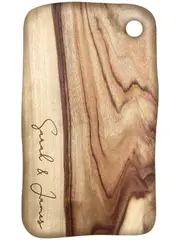 Laser Engraved Australian Hardwood Cutting Board 40cm x 23cm
