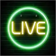 Hanging Art Neon Signs LIVE Neon LED Live On Air Neon For Gamers - Cool Live/Recording Logo Studio Wall Bedroom Game Room Decor