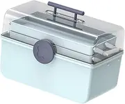 Folpus Compact First Aid Storage Box for Home and Travel Organization