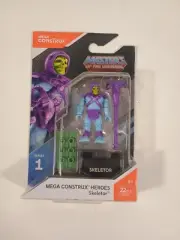 MEGA CONSTRUX HEROES - MASTERS OF THE UNIVERSE SKELETOR NEW NIB 2017