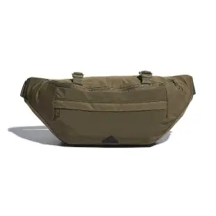 【adidas 愛迪達】FT Q4 WAIST BAG 男款 女款 軍綠色 運動 休閒 腰包 斜背包 IK7299