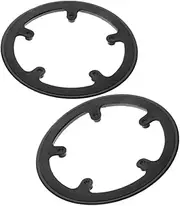 Enhance Your Bike's Protection 2pcs Universal Chainring Guard Bike Rim Protector Easy Installation for