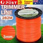 3 MM x 282M COMMERCIAL USE TRIMMER LINE MOWING Whipper Snipper Cord Rope AU