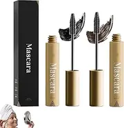 Kehyla Beauty - Mascara, Kehyla Beauty Mascara for Older Women, Smudge-Proof Waterproof Mascaras, Long-Lasting and Smudge-Free, Volume, Curl, No Clumping, Long-Lasting Hold (Black+Brown)