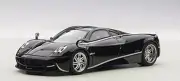 1/43 AUTOart PAGANI HUAYRA BLACK W/SILVER STRIPES Diecast Car Model 58209
