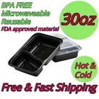 30oz Food Containers Meal Preps BPA FREE Microwavable Reusable Dish Washer Safe