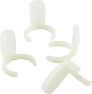 DRESSOOS Nail Display Board Practice Plate 100pcs Ring Design Nail Polish Display Wheel for Salon Use