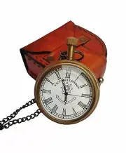 Nautical Pocket Watch Brass Pocket watch Victoria watches Antique pocket watch