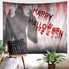 Ghost Shadow For Halloween 3D Wall Hang Cloth Tapestry Fabric Decorations Decor