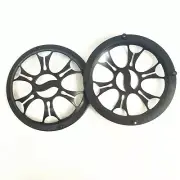 2 Pcs 6.5" Universal ABS Speaker Cover Grill For Car Audio DJ PA Speaker Black