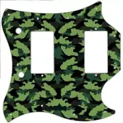 SG Standard Pickguard Custom Gibson Graphic Guitar Pick Guard Camouflage Forest