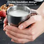 210ml/280ml/400ml Milk Mug Double Wall Bpa Free Keep Warm Vacuum Coffee Cup Easy