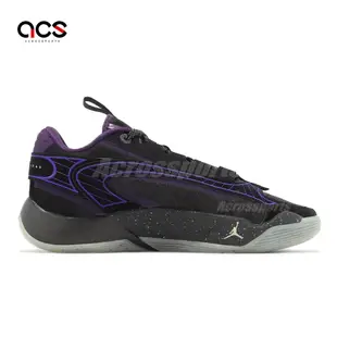 Nike 籃球鞋 Jordan Luka 2 PF 男鞋 黑 紫 夜光鞋面 緩震 運動鞋 喬丹 DX9012-001