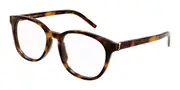 Saint Laurent SL M111/F Asian Fit 002 Men's Glasses Tortoiseshell Size 53 - Private Health Rebate - Blue Light Block Available