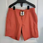 NWT The North Face Performance Men's Shorts In Sunbaked Red 9" Inseam - Size 36