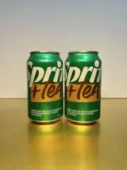 New Limited Edition Sprite + TEA Green Lemon Lime Chill Soda 12floz (2 Cans)