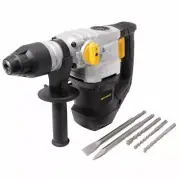 Detroit SDS PLUS ROTARY HAMMER DETRTH1500 1500W 3-Functions, Side Handle