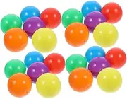 60 Pack of Reusable Fillable Capsules Round Empty Balls for Vending Machines Plastic Packaging Balls