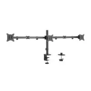 Brateck Triple-Monitor Steel Articulating Monitor Mount Fit Most 17"-27" Moni...