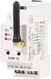ROM-10 2 Channel Radio Receiver, Modular, Pack of 1