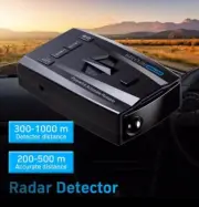 360°Full Band Laser Car Radar Speed Detector Camera Voice Alert Velocimetry