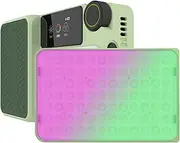 Amaran Ace 25c On-Camera Video Light,25w CCT 2300K-10000K RGB Pocket Light Support APP Control,Rechargeable PD Fast Charging for TikTok, Creator, Outdoor Photography(Green)