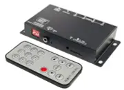 4-CH Multi-Viewing 720 1080p DVR W/ IR Remote For TVI CVBS AHD CVI HD CCTV Cams