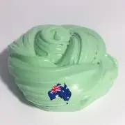 Light Green Fluffy Butter Slime | Kids Fun Play Australian Made Slimes 2oz