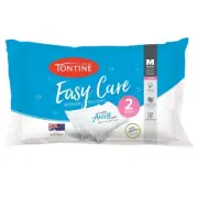 NEW Tontine Easy Care Medium Pillows 2 Pack By Spotlight