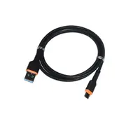 5PCS 3A Type C Fast Charging Data Cable For Xiaomi Mi9 HUAWEI P30 OPPO VIVO Tablet BLACK COLOR