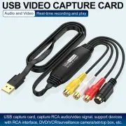 USB Video Capture Card VHS TV DVD VCR VHS to Digital Converter Video Grabber