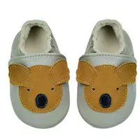 在飛比找森森購物網優惠-【BABY:MAMI】真皮手工寶寶學步鞋 (#3 無尾熊） 