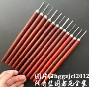 12 Pack Micro Carving Tool Wood Walnut Oliver Nut Steel Knife Sculpture Chisels
