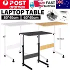 Adjustable Foldable Laptop Stand Desk Portable Table Bed Sofa Mouse Pad Tray Cup
