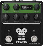 NUX NDD7 Verdugo Series Tape Echo Effects Pedal OLED Screen Stereo Output 7 Pots