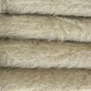 1/6 yd 300S/C Dove INTERCAL 1/2" Ultra-Sparse Curly S-Finish Mohair Fur Fabric