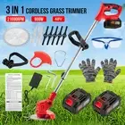24V Cordless Electric Grass String Trimmer Lawn Cutter Brush Whipper Snipper AU