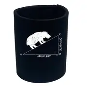 Hypotenuse Hippo Hippopotamus - Funny Novelty Stubby Holder