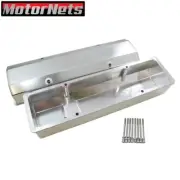 SBC Fabricated Aluminum Valve Cover SBC 283-305-307-327-350 Anodized No-Hole
