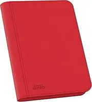 Ultimate Guard 4-Pocket ZipFolio, XenoSkin, Red
