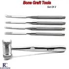Oral Dental Bone Ridge Expansion Chisels Surgery Splitting Mallet Hammer Set CE