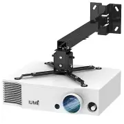 Projector Ceiling Mount Universal Black Projector Mount Extendable Projector ...